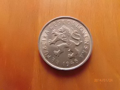 Revers 2koruny, r 1948