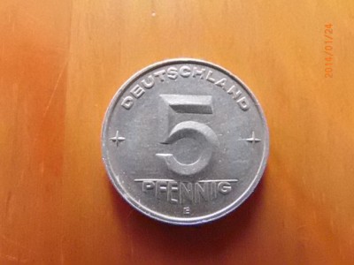 Avers 5pf, prům. 19mm