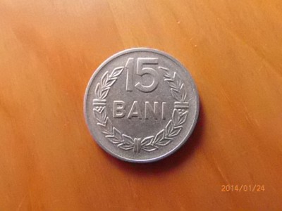 Avers 15bani, prům. 19mm