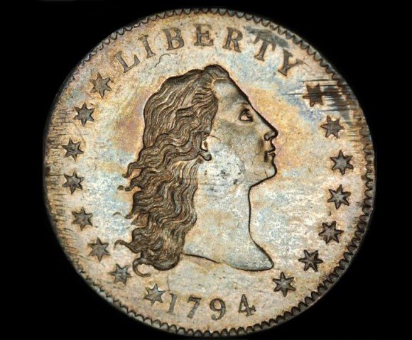 Flowing Hair Liberty Dollar z roku 1794