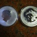 Investiční stříbrná mince 1 oz, Rok draka 2012 Lunární série